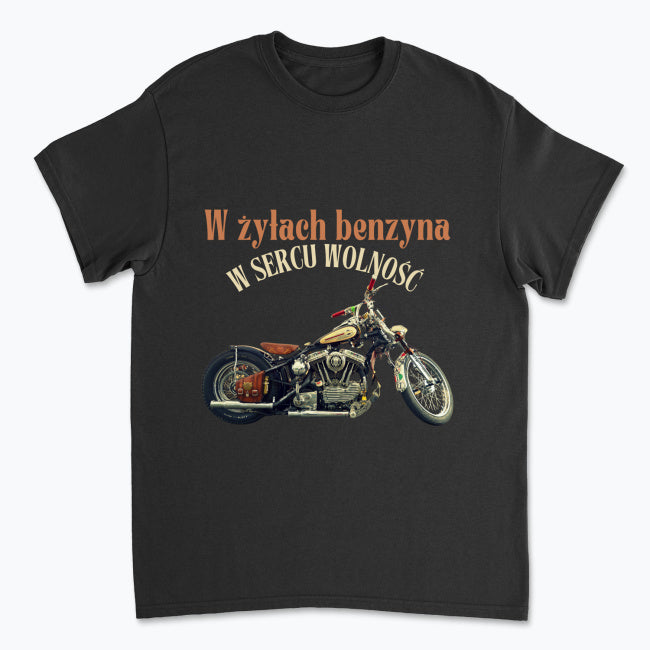 Motor Gildan 5000 Męska koszulka 100% bawełna do 5XL