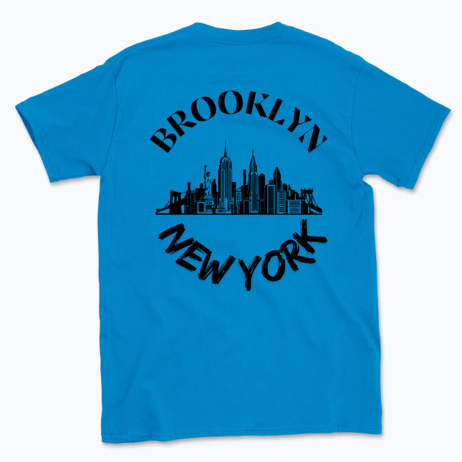 Brooklyn New York do 4XL Gildan 64000 Softstyle- Męska koszulka