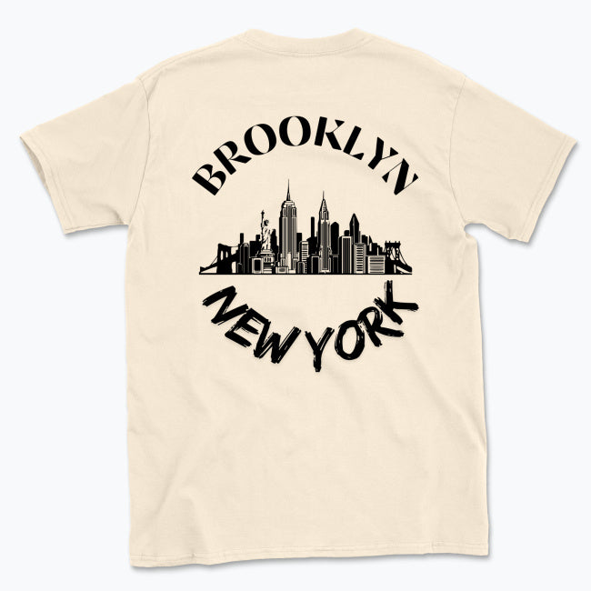 Brooklyn New York do 4XL Gildan 64000 Softstyle- Męska koszulka