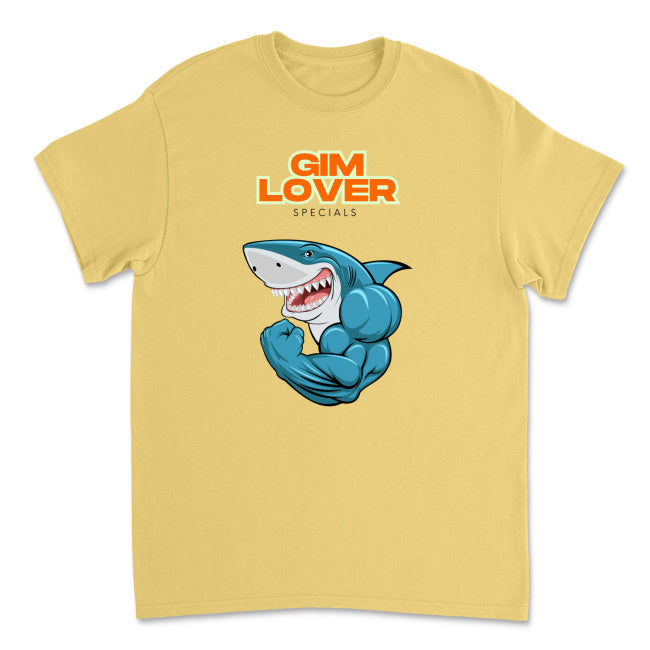 ''Gim lover specials'' Męska koszulka Gildan 5000 do 5XL 100% bawełna