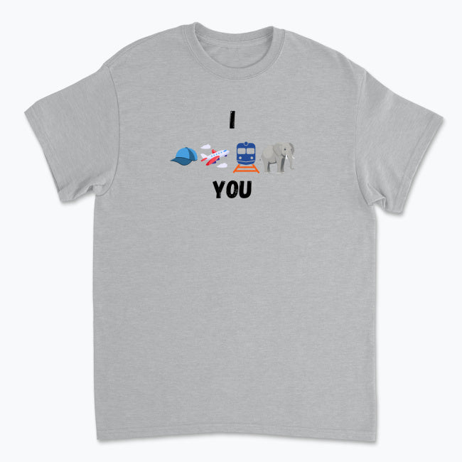 "I hate You" Męska koszulka Gildan 5000 do 5 XL 100% bawełna