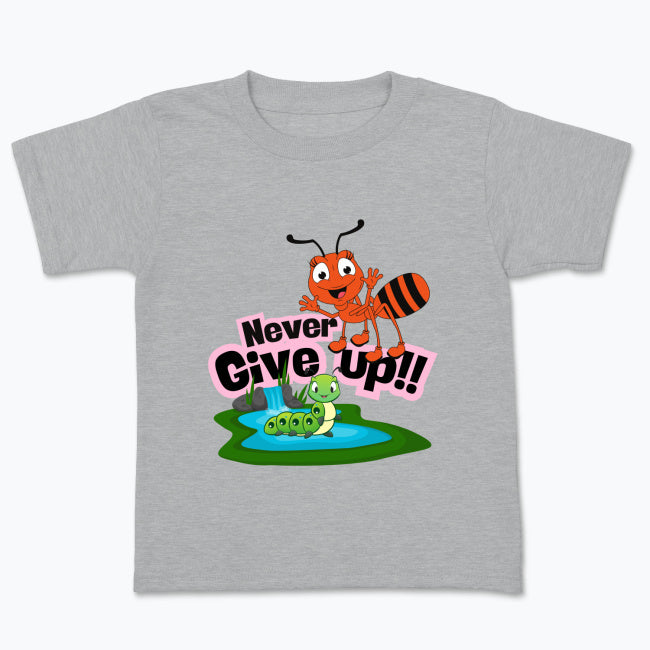 Never Give Up !! do XL Koszulka dziecięca - Gildan 5000B