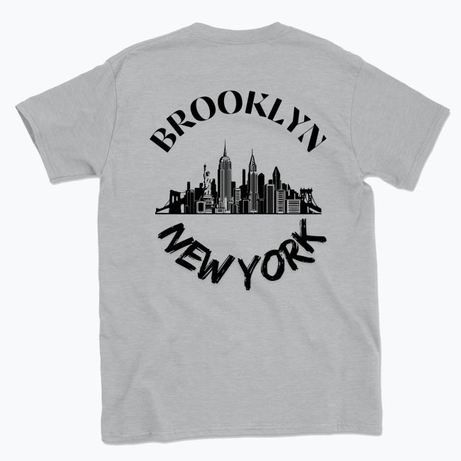 Brooklyn New York do 4XL Gildan 64000 Softstyle- Męska koszulka