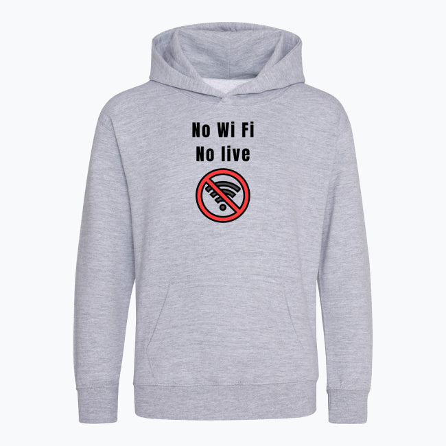 No WiFi no Live do XL AWD JH001J - Dziecięca bluza z kapturem