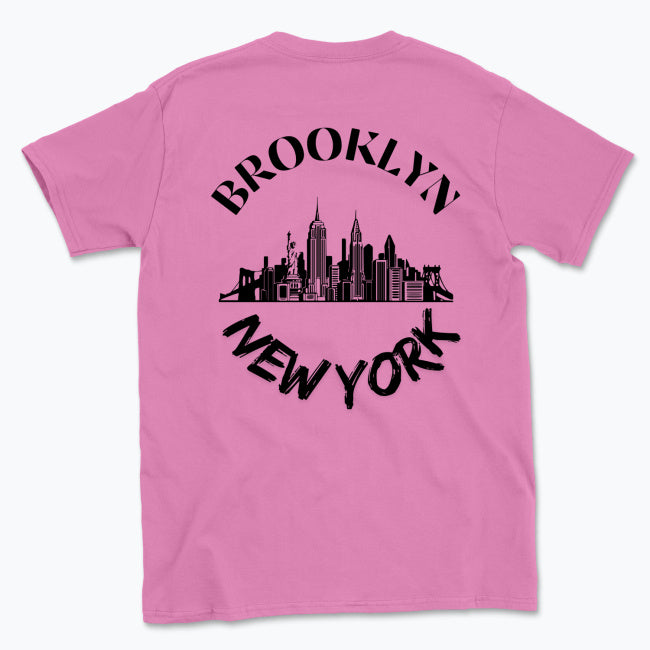 Brooklyn New York do 4XL Gildan 64000 Softstyle- Męska koszulka