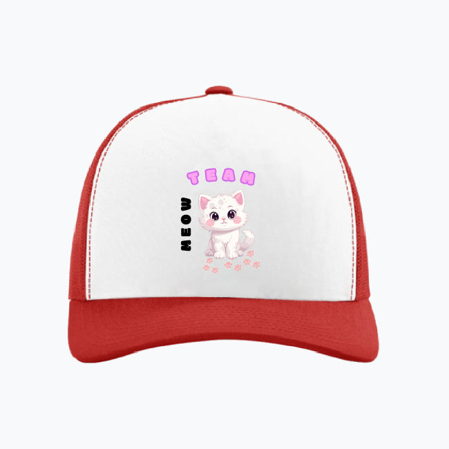 Team meow czapka z daszkiem