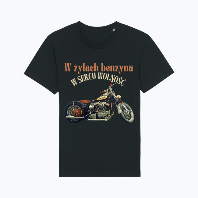 Koszulka do 4XL Motor Stanley Stella Rocker Gramatura 150 g/m² | Klasyczny krój | 100% bawełna organiczna Ring Spun Combed