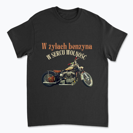 Motor Gildan 5000 Męska koszulka 100% bawełna do 5XL