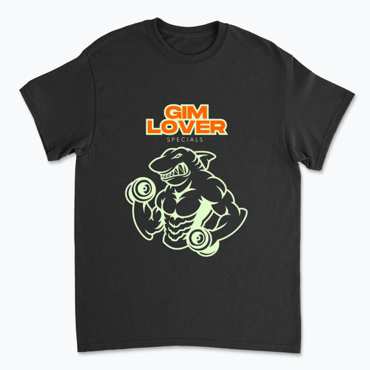 Gim Lover do 5XL Gildan 5000 Męska koszulka