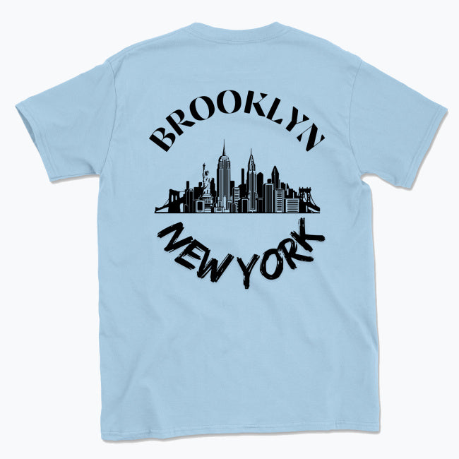 Brooklyn New York do 4XL Gildan 64000 Softstyle- Męska koszulka