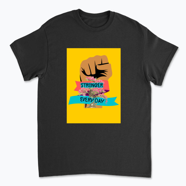 Stronger Every Day 100% bawełny do 5XL Gildan 5000 Męska koszulka