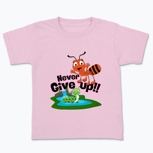 Never Give Up !! do XL Koszulka dziecięca - Gildan 5000B