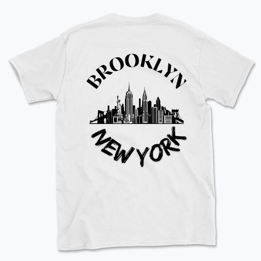 Brooklyn New York do 4XL Gildan 64000 Softstyle- Męska koszulka