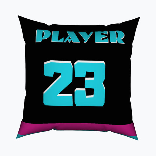 Player 23 Wodoodporna poduszka kwadratowa z wypełnieniem (AOP)