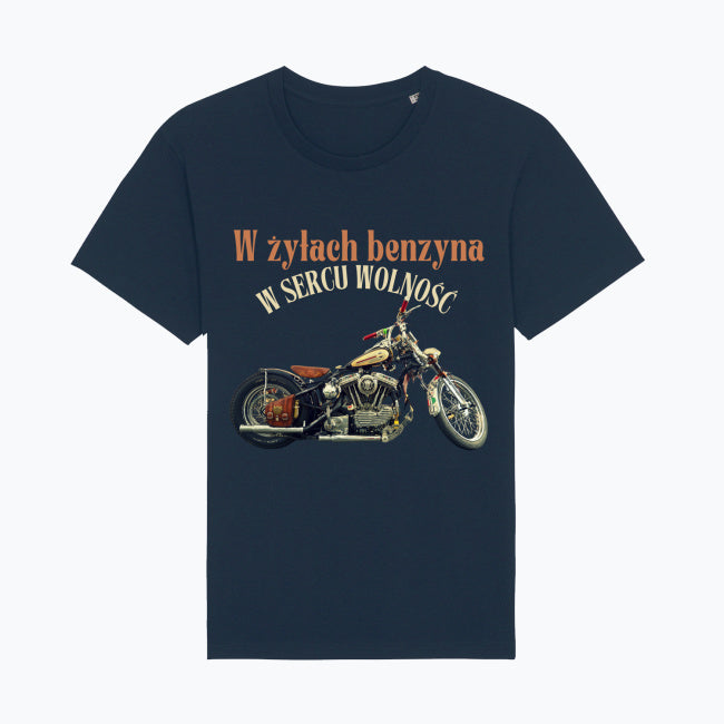 Koszulka do 4XL Motor Stanley Stella Rocker Gramatura 150 g/m² | Klasyczny krój | 100% bawełna organiczna Ring Spun Combed